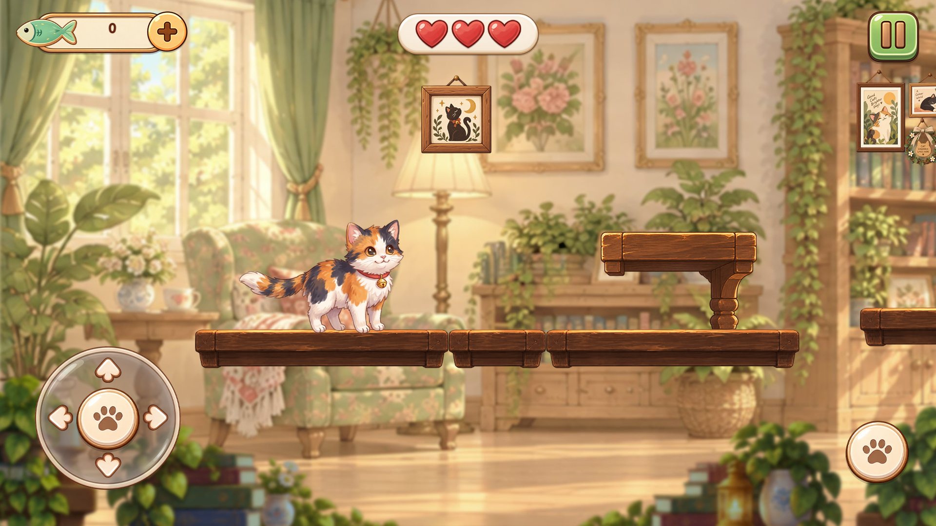 Первый игровой уровень Paws & Beads